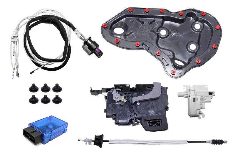 Komplettset Soft Close Komfortschließen Zuziehhilfe für Audi A8 4N von KUFATEC GmbH & Co. KG