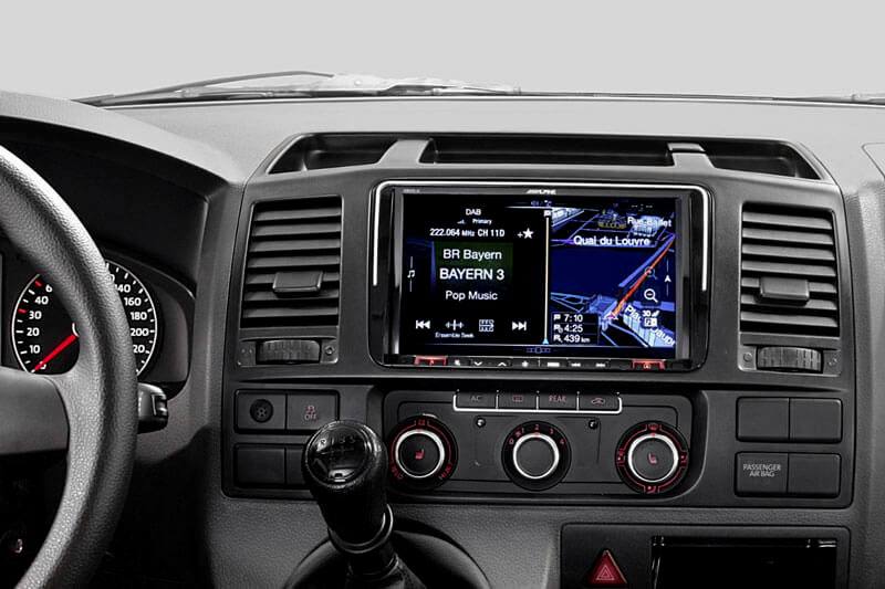 Navigationssystem Premium-Infotainment für VW T5 und T6 von KUFATEC GmbH & Co. KG