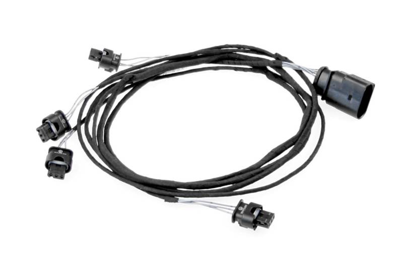 Original Kufatec Kabelbaum PDC Sensor Stoßstange Vorne für Audi A4 B8 A5 8T Q5 von Kufatec