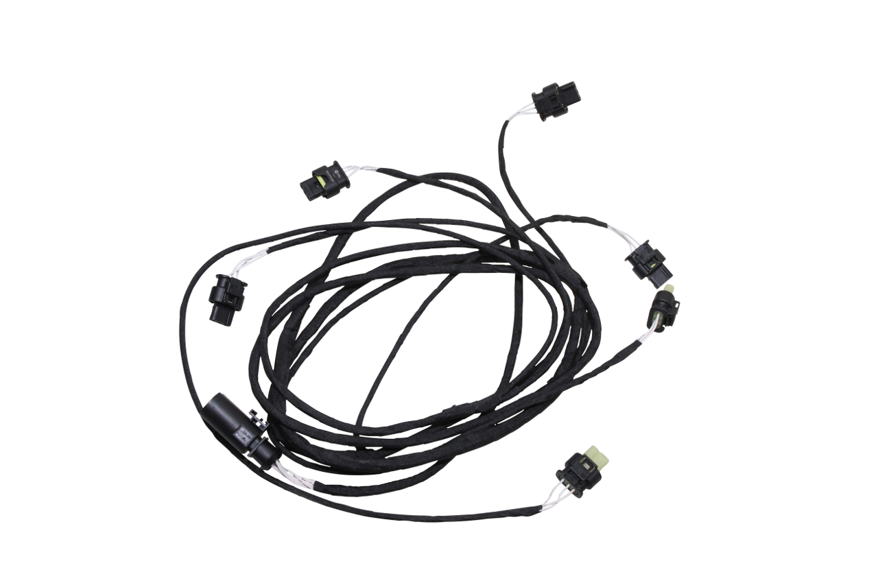 Original Kufatec Kabelsatz Kabelbaum Adapter Kabel PLA PDC Sensoren Frontstoßstange für VW T-Roc A11 / T6 VI SH von Kufatec