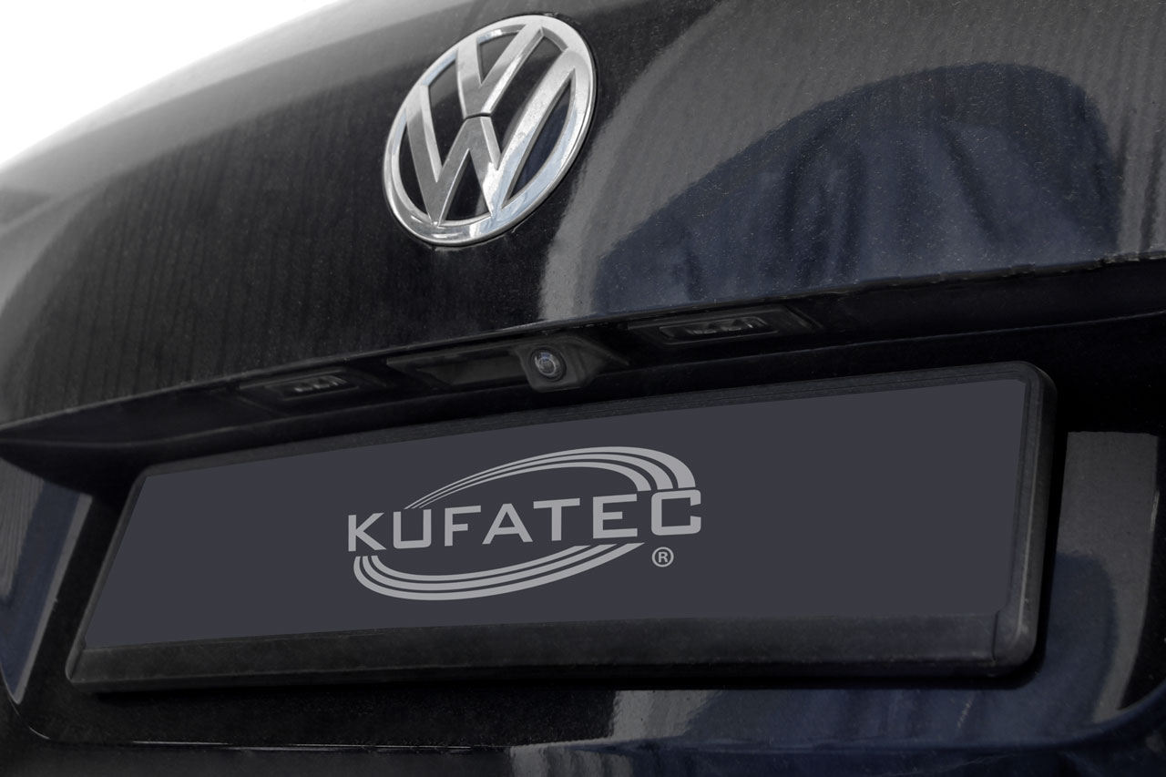 Original Kufatec Komplett- Set Nachrüstung Rückfahrkamera + Kabelbaum für VW Tiguan 5N von KUFATEC GmbH & Co. KG