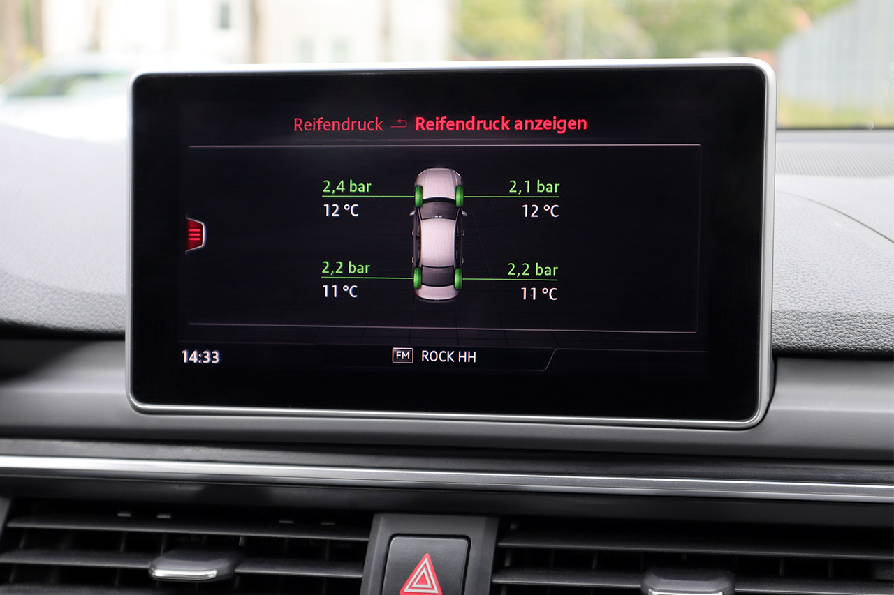 Reifendruck-Kontrollsystem (RDK) für Audi A4 8W, A5 F5 von KUFATEC GmbH & Co. KG