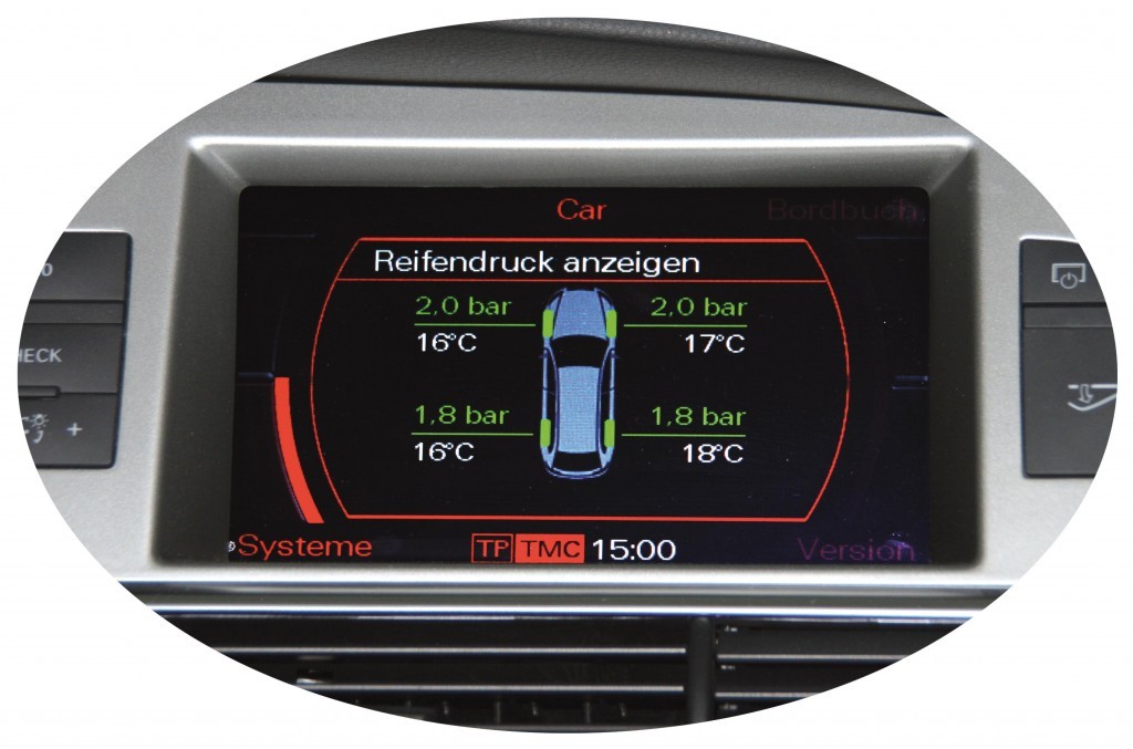 Reifendruck-Kontrollsystem (RDK) für Audi A6 4F von Kufatec