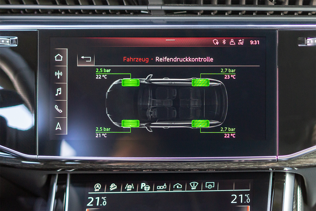 Reifendruck-Kontrollsystem (RDK) für Audi Q8 4M von Kufatec