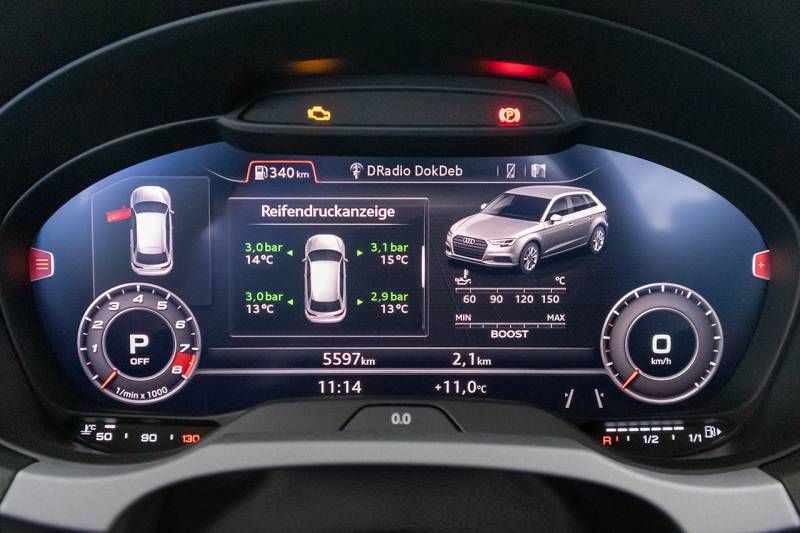 Reifendruck-Kontrollsystem (RDK) für Audi TT FV von Kufatec