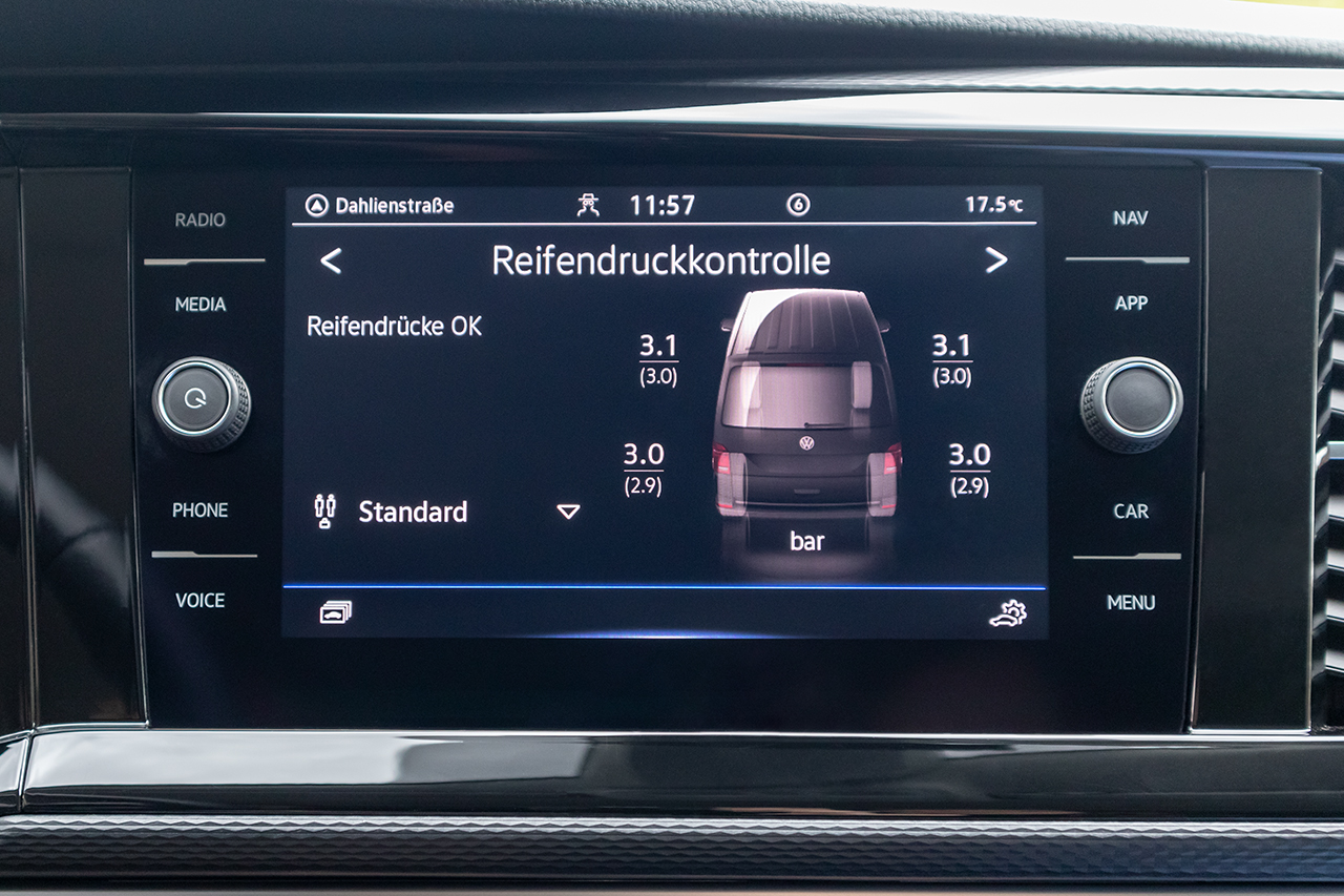 Reifendruck-Kontrollsystem (RDK) für VW T6.1 SH von Kufatec