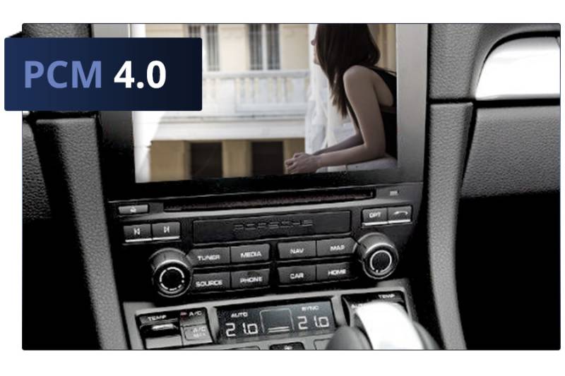 TV-, DVD-Freischaltung für Porsche PCM 4.0 von Kufatec