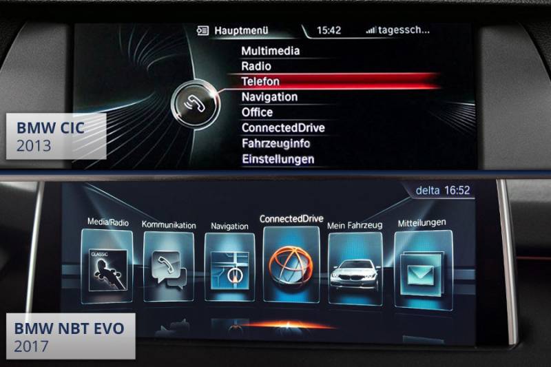 TV DVD Freischaltung für BMW, Mini CIC iDrive NBT EVO Professional F/G-Serie ID7 - OBD von Kufatec