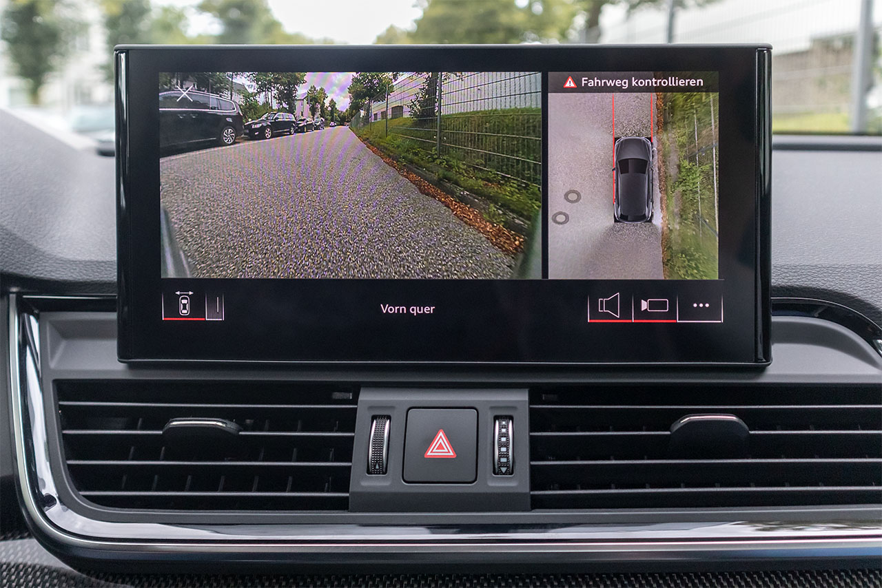 Umfeldkamera - 4 Kamera System für Audi Q5 FY von Kufatec