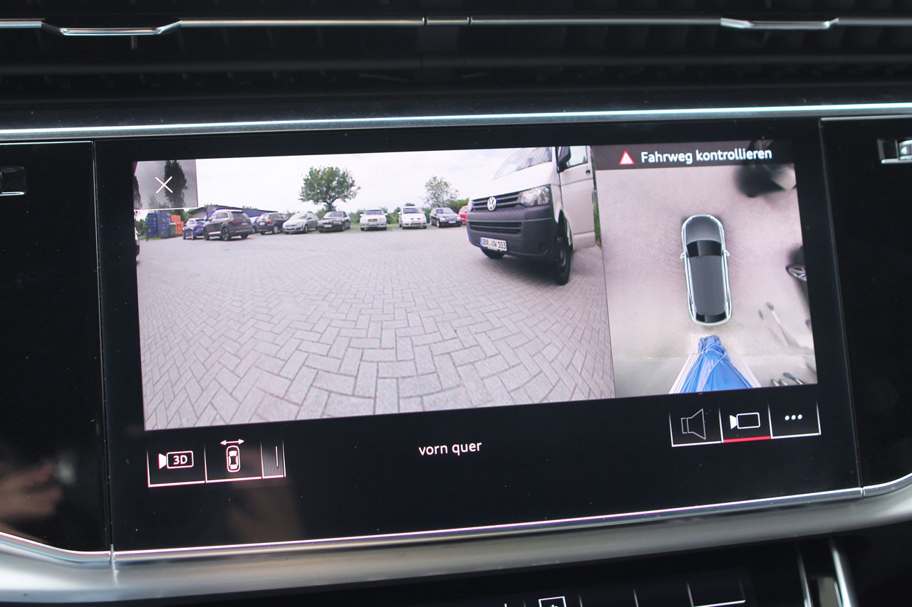 Umfeldkamera - 4 Kamera System für Audi Q7 4M von Kufatec