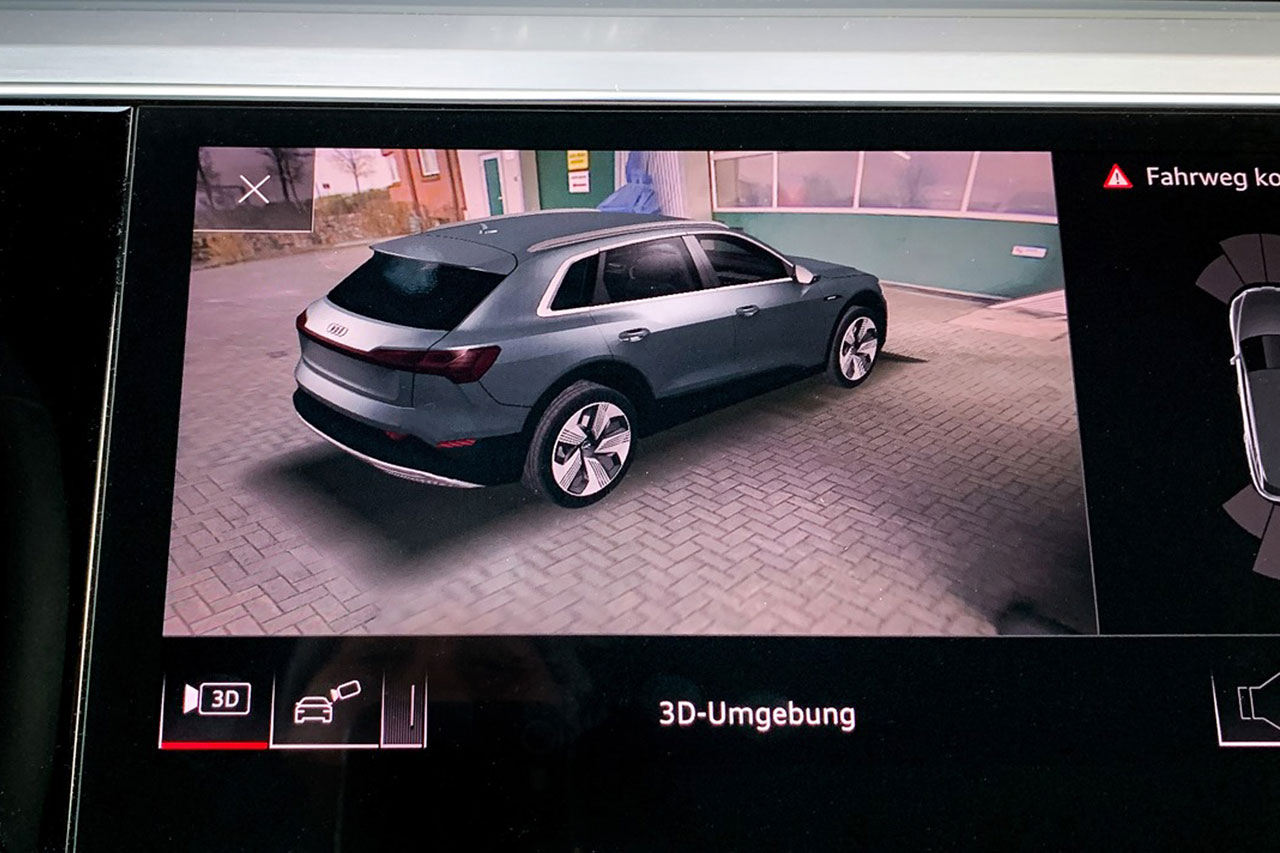 Umfeldkamera - 4 Kamera System für Audi e-tron GE von Kufatec
