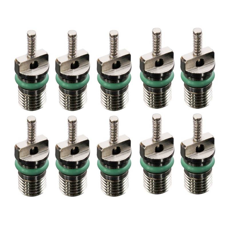 Kufughty 10Pcs Auto AC R134A Ventileinsatznadelsortiment 134a Kältemittel Hitzebeständig von Kufughty