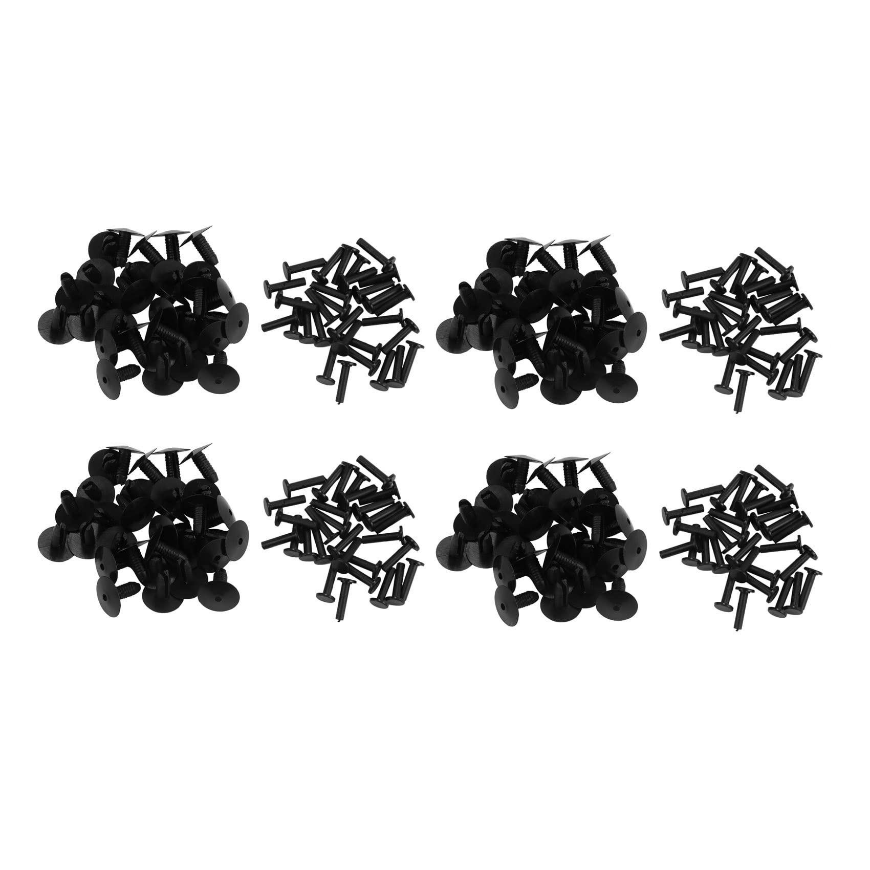 Kufughty 120Pcs Kunststoff StoßStange Niet Body Trim Clip für E30 E36 E46 E39 E38 von Kufughty