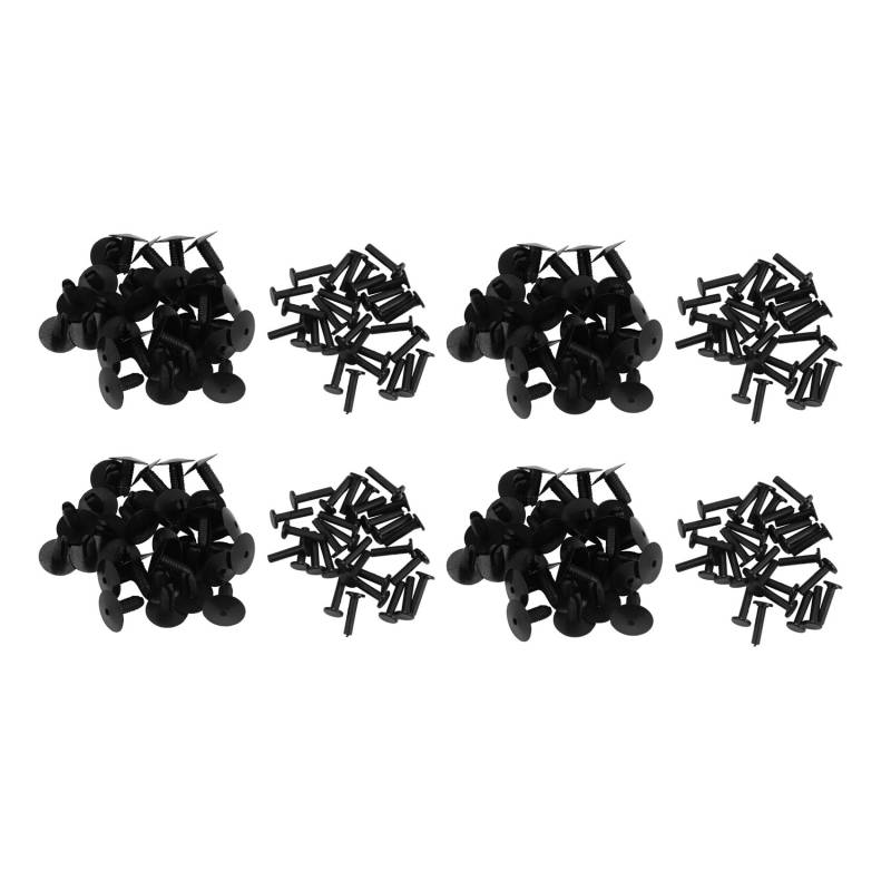 Kufughty 120Pcs Kunststoff StoßStange Niet Body Trim Clip für E30 E36 E46 E39 E38 von Kufughty