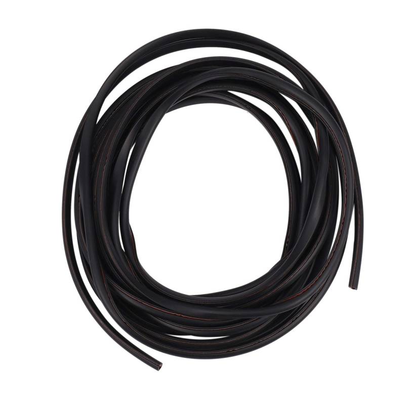 Kufughty 16FT / 5M Schwarz Moulding Trim Rubber Strip AutotüR Kratzschutz Kantenschutz von Kufughty