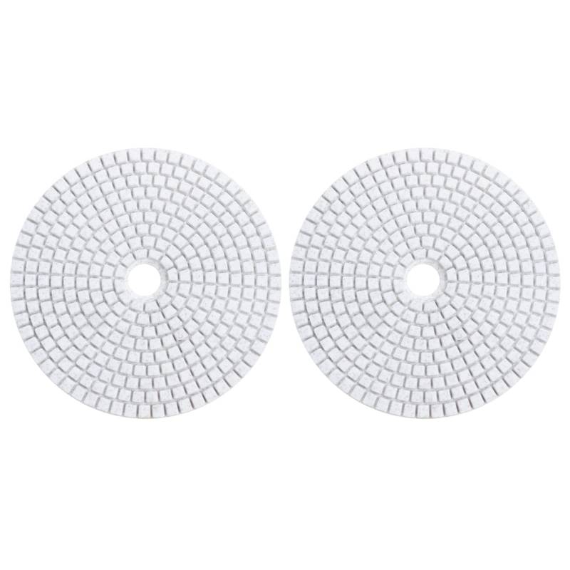 Kufughty 2Stck 5 125mm Wet Diamond Polierpads Marmor Körnungen 30 von Kufughty