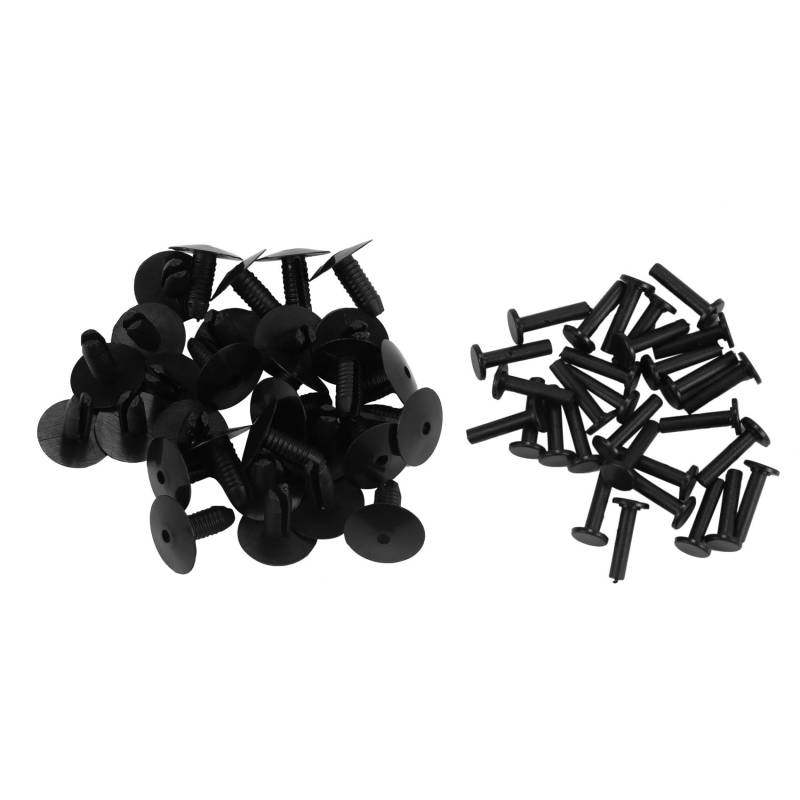 Kufughty 30Pcs Kunststoff StoßStange Niet Body Trim Clip für E30 E36 E46 E39 E38 von Kufughty