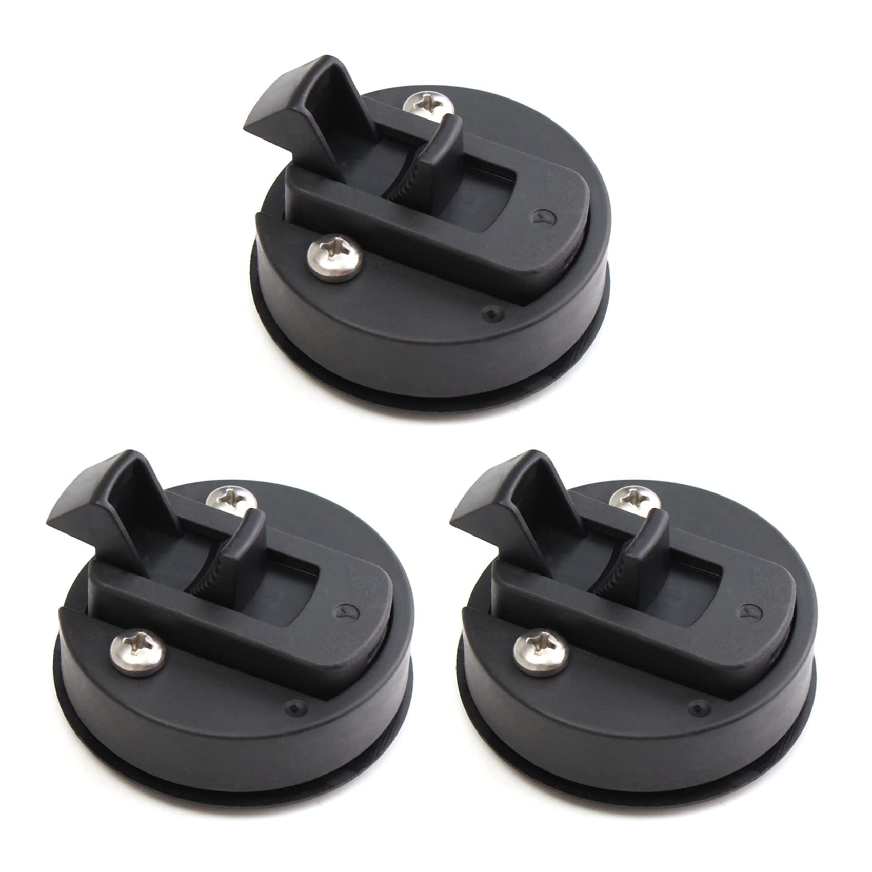 Kufughty 3X -Verriegelung Round Pull Latch 1/2Zoll Tuer Ersetzen M1-63 RV Marine von Kufughty