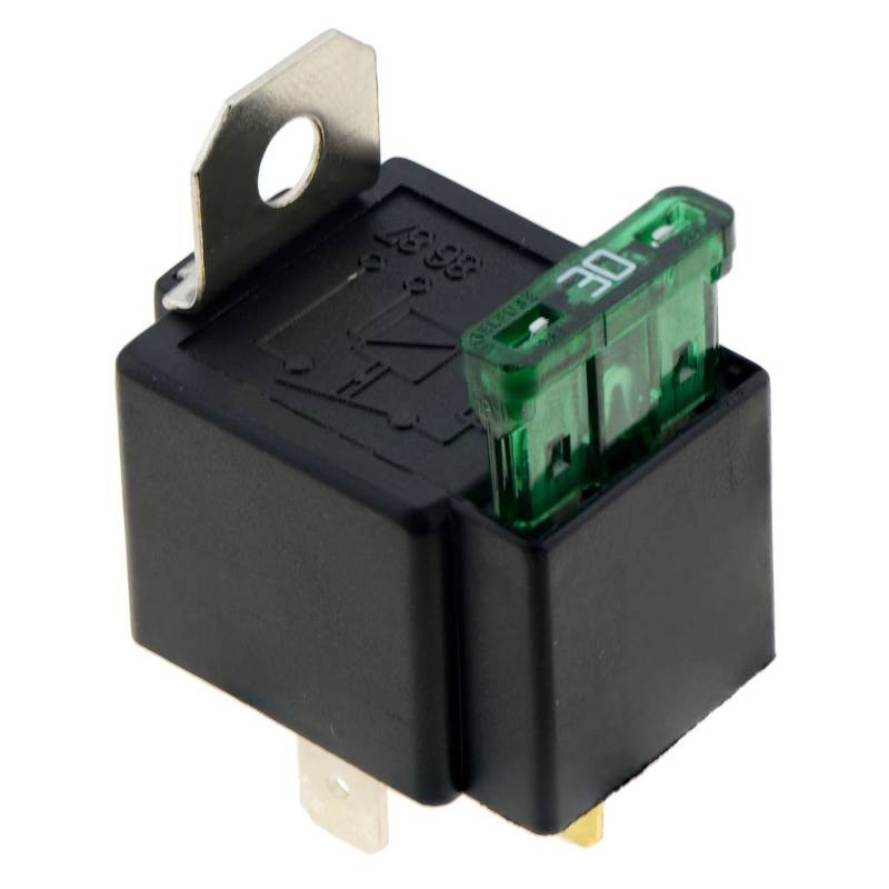 Kufughty 4 Pin DC12V 30A Schmelze trennen/aus Automotive Schmelzrelais mit Sicherung von Kufughty