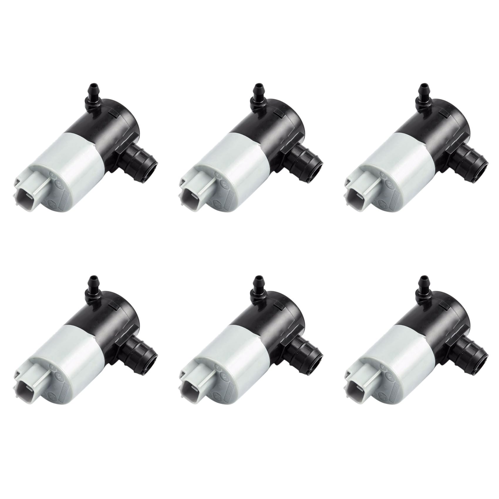 Kufughty 6X Auto Scheiben Waschanlage Pumpe DüSen SprüHer für Altis Avensis 85330-02030 von Kufughty