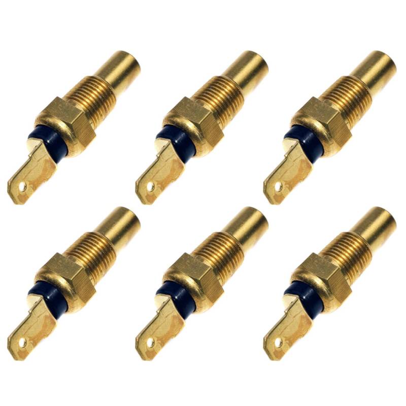 Kufughty 6X Kühlmittel Temperatur Sender Einheit MD091056 34850-82000 für Auto Wasser Temperatur Sensor von Kufughty