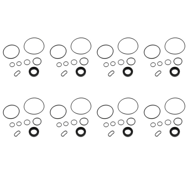 Kufughty 8 Set Servolenkungspumpe Reparatur Dichtungssatz für Accord 2003-2007 2002-2006 für 2005-2008 06539-PLA-A01 von Kufughty