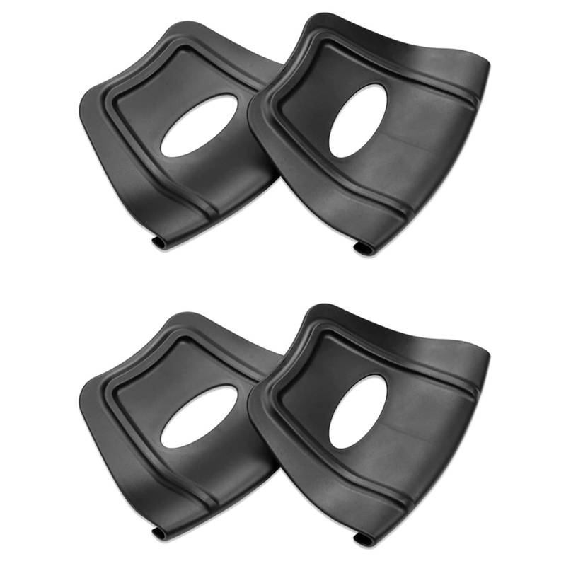 Kufughty Felgenschutz Rimshield Shield Protector Tool für Motorrad, Fahrrad, ATV, Quad, Reifen, Reifenmontage, 4 StüCk, Schwarz von Kufughty