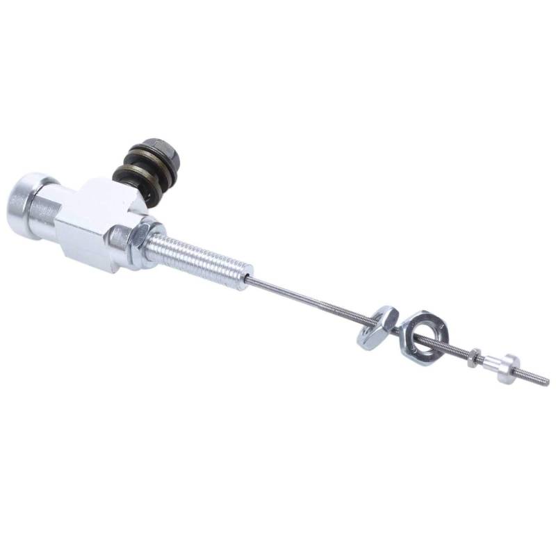 Kufughty Motorrad Hydraulik Kupplungs Zylinder Stange Brems Pumpe M10X1.25Mm Aluminium Silber von Kufughty