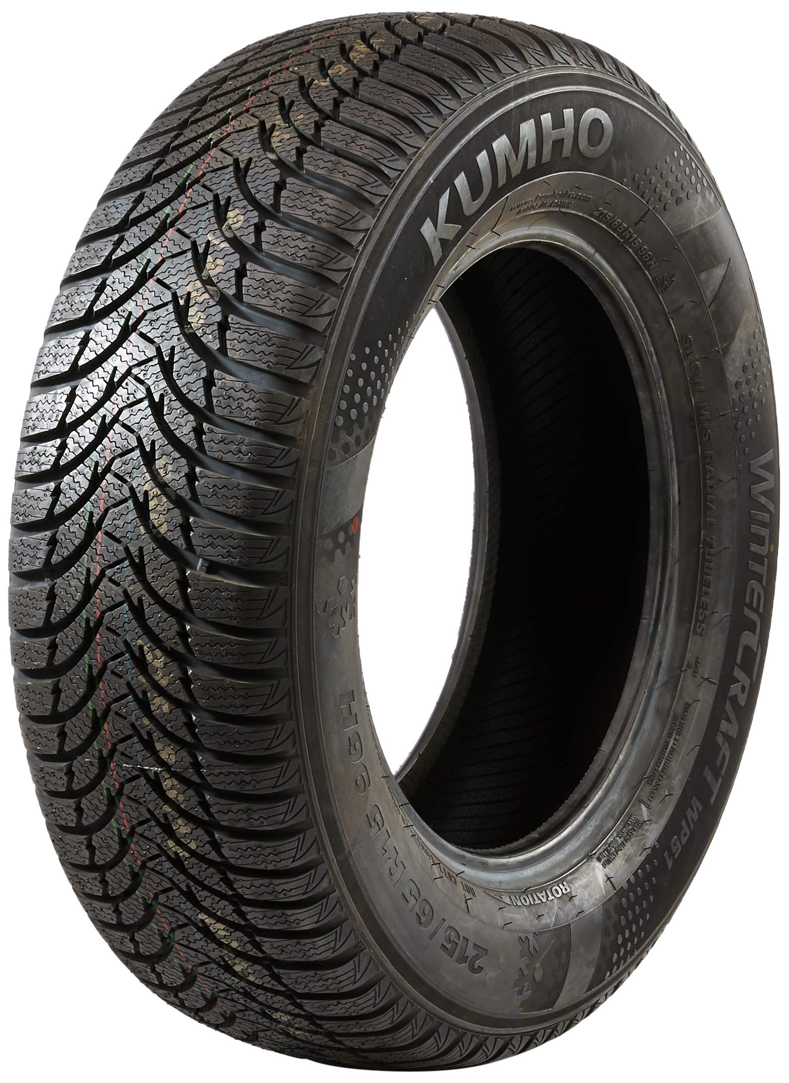 Kumho 2183973 215 65 R15 - e/c/70 dB - Winter Snow Reifen von Kumho