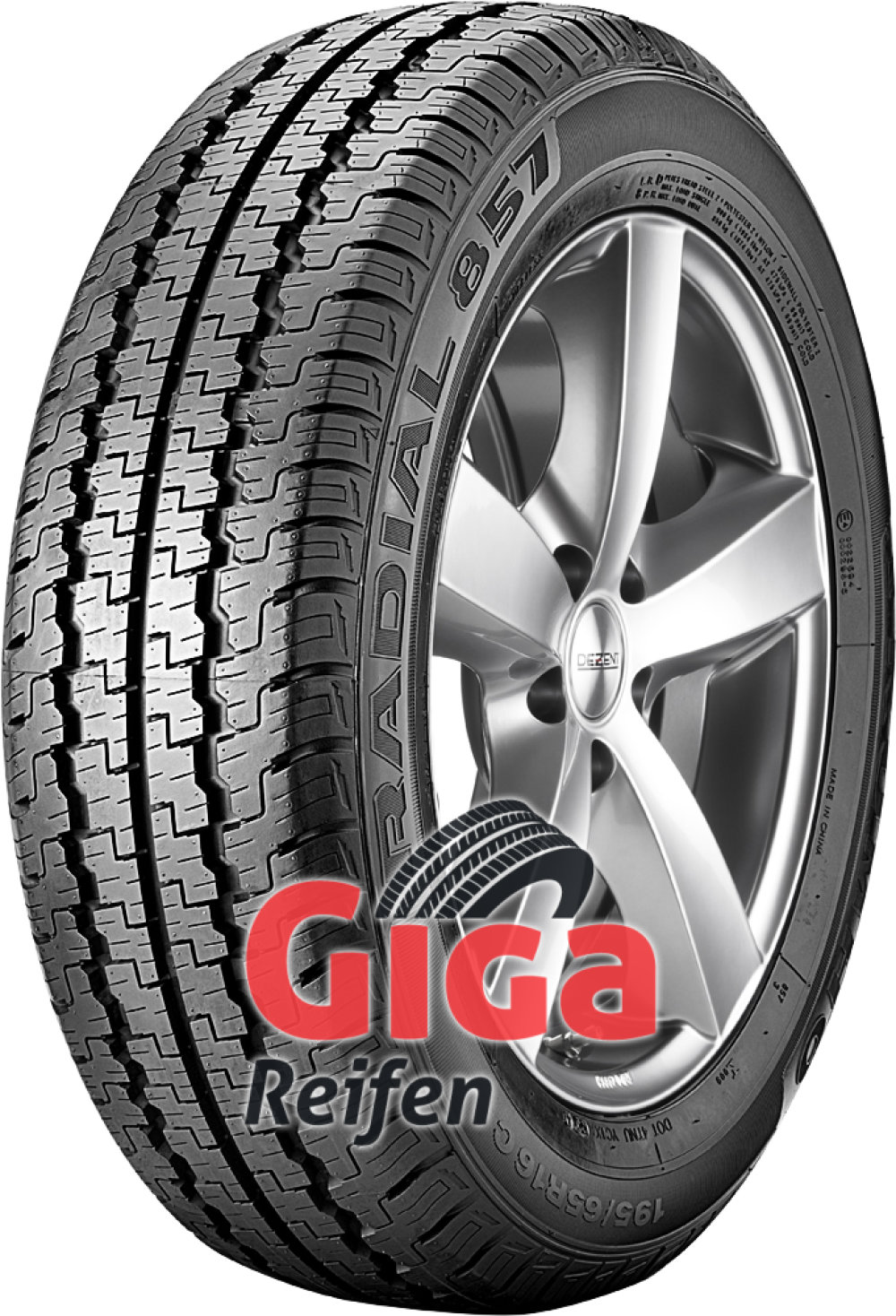 Kumho Radial 857 ( 205/75 R14C 109/107R 8PR ) von Kumho