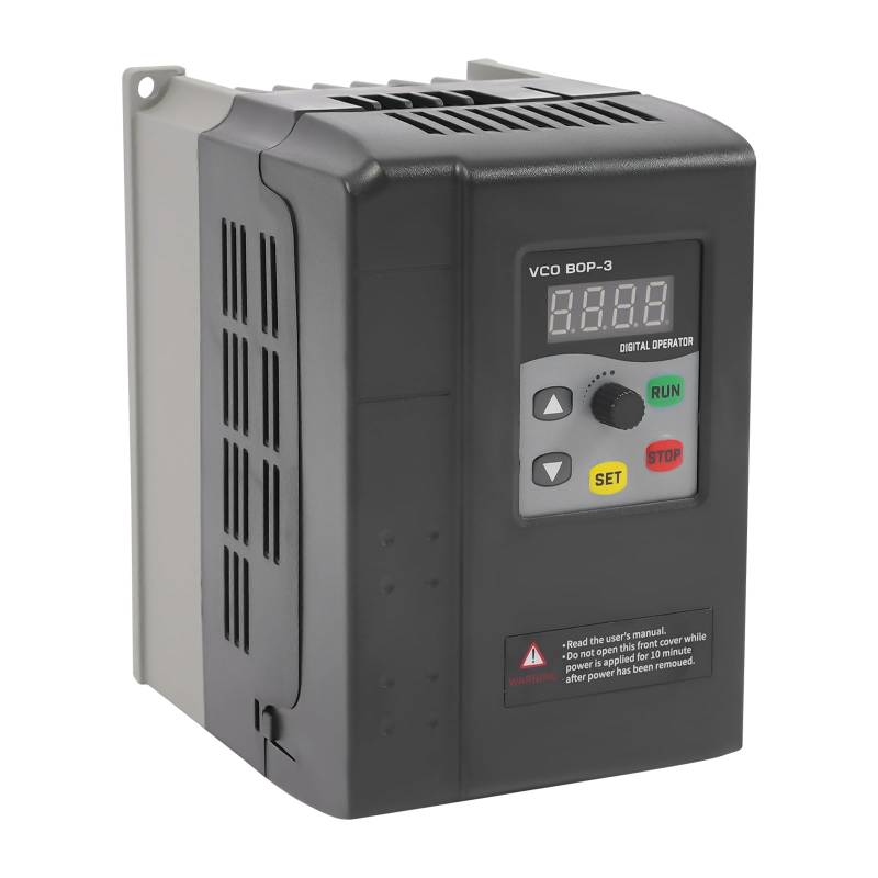 1.5/2.2KW Frequenzumrichter 380V AC VFD Drehzahlregler 3 Phasen Wechselstrom Wechselrichter Drehstrommotoren Transformator Variable Frequenz Drive Inverter (2.2KW) von KumuJ