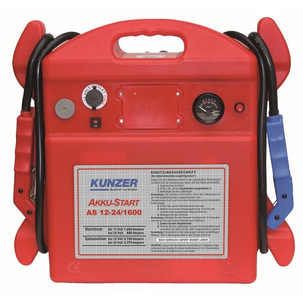 KUNZER Starthilfe Powerbank AS 12-24/1600 von Kunzer