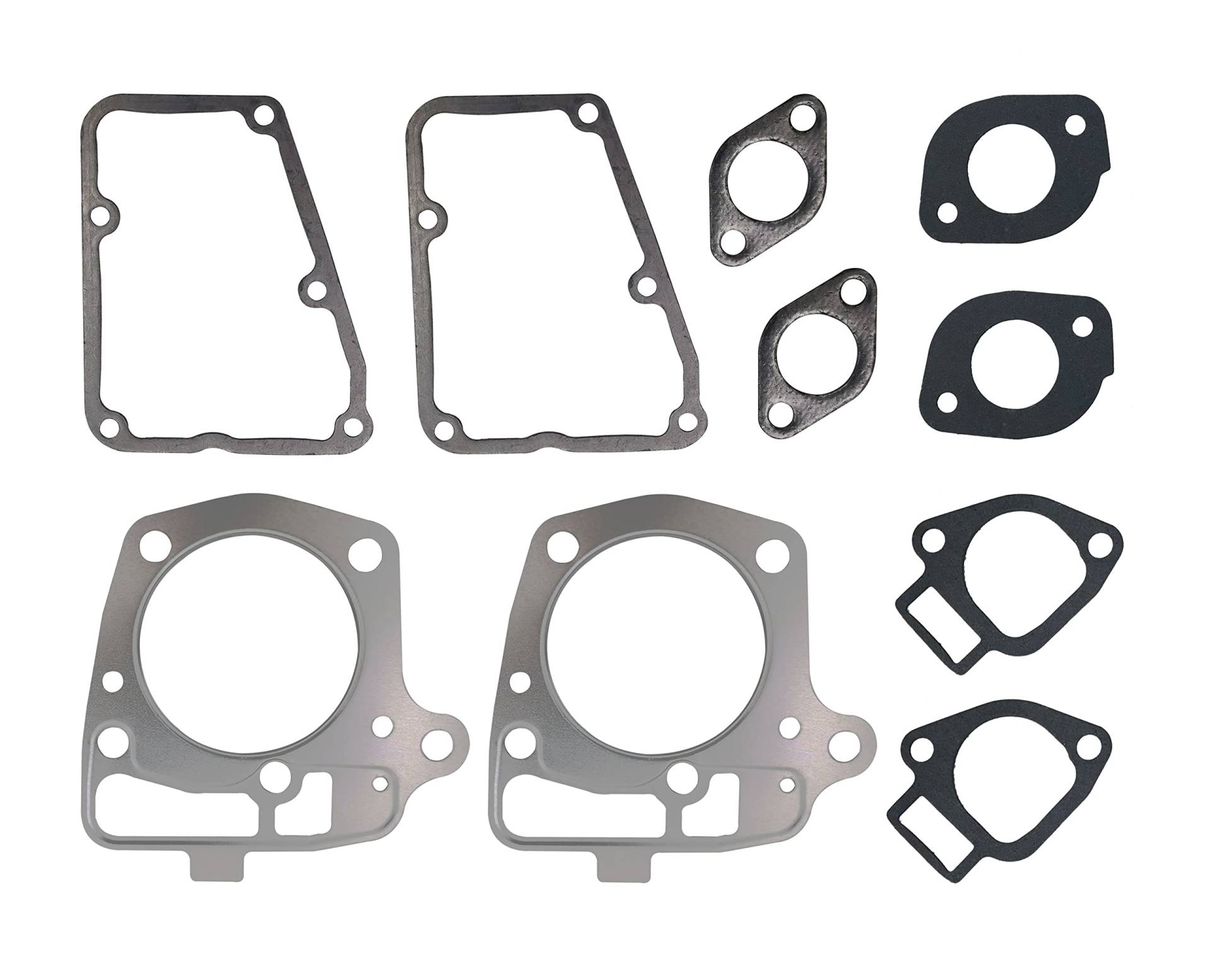 Kurihina Kompatibel mit 11004-7026 Dichtungssatz, passend für Kawasaki FR651V FR691V FR730V FX691V Motoren 10D13 Teilenummer 11004-7026 11004-0762 von Kurihina