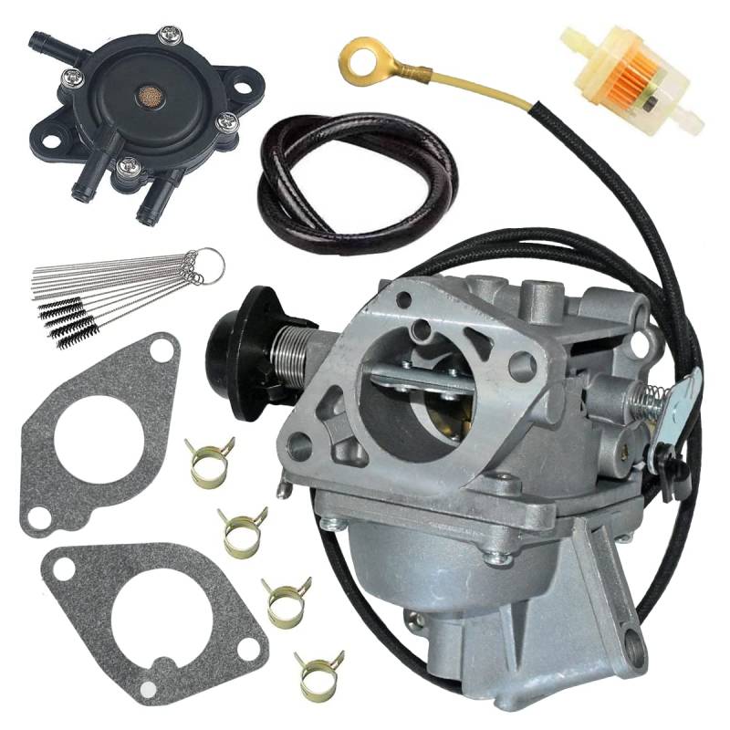 Kurihina Kompatibel mit 16100-ZJ1-872 Vergaser, passend für Honda GX620 20 PS, GX610 18 PS OHV V-Twin-Motor mit horizontaler Welle, ersetzt 316100-ZJ0-871 16100-ZJ0-872 Vergaser von Kurihina