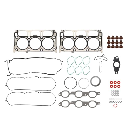 Kurihina Kompatibel mit Kopfdichtungssatz passend für Silverado 1500 2014-2023 Express Savana 2500 3500 2018-2023 Sierra 1500 2014-2021 Tahoe Yukon 2015-2020 4,3 l V6 HS54996 von Kurihina
