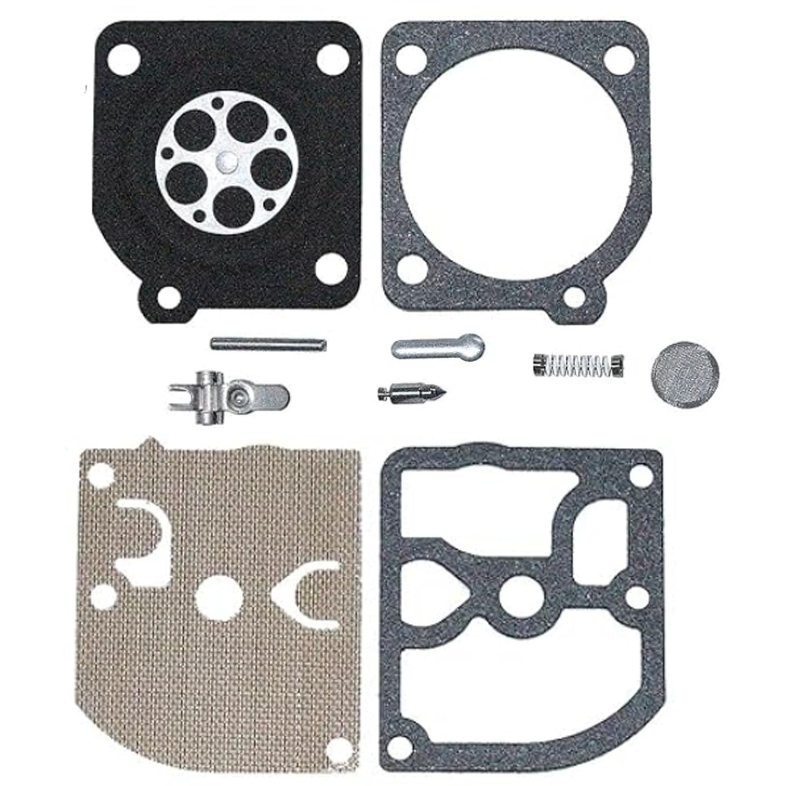 Kurihina Kompatibel mit RB-119 Vergaser für Dolmar PS 5105 500 510 4600 460 5000 5100 Kettensäge mit Reparatursatz von Kurihina