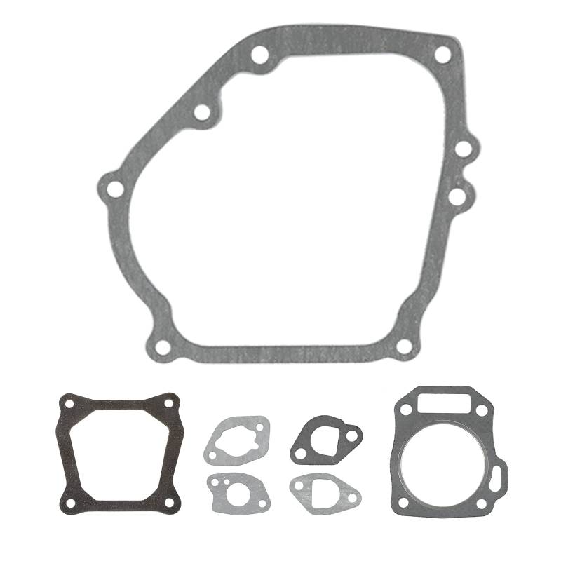 Kurihina Kompatibel mit Vergaser-Zylinderkopf-Auspuffschalldämpfer-Dichtungs-Komplettsets, Ersatz für Honda GX200 6,5 PS GX160 5,5 PS-Motor von Kurihina