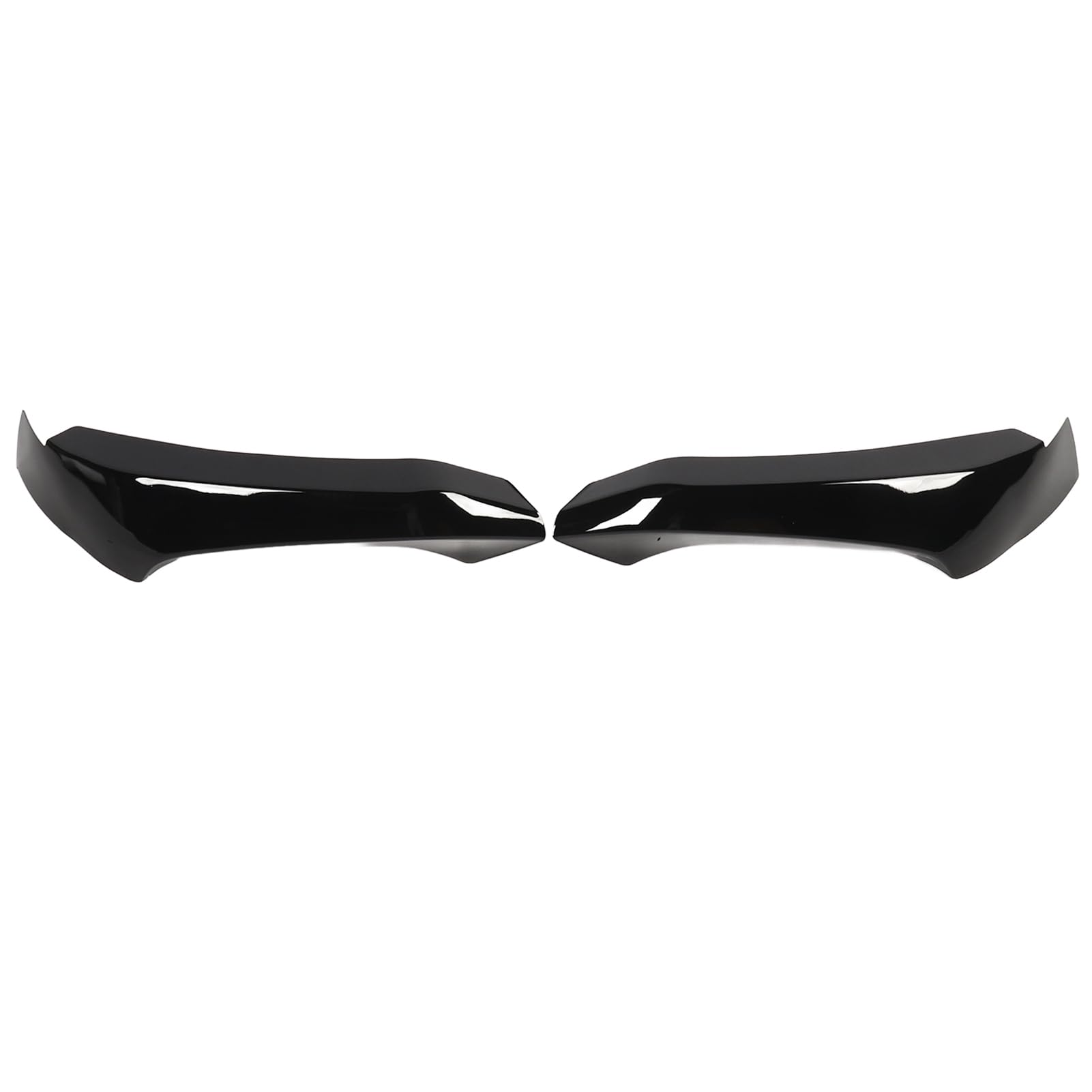 Auto-Frontstoßstangenlippe, Auto-Frontstoßstangen-Lippensplitter, Kuuleyn 2 Stück Frontstoßstangen-Lippenspoiler Links rechts, sportlicher Look, unterer Stoßstangenschutz für X3 (Bright Black) von Kuuleyn