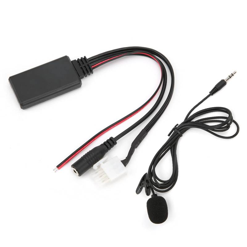 Autoradio-Kabel, DC 12V Auto-Audiokabel AUX Bluetooth 5.0 Adapter Ersatz passend für Honda Goldwing GL1800 von Kuuleyn