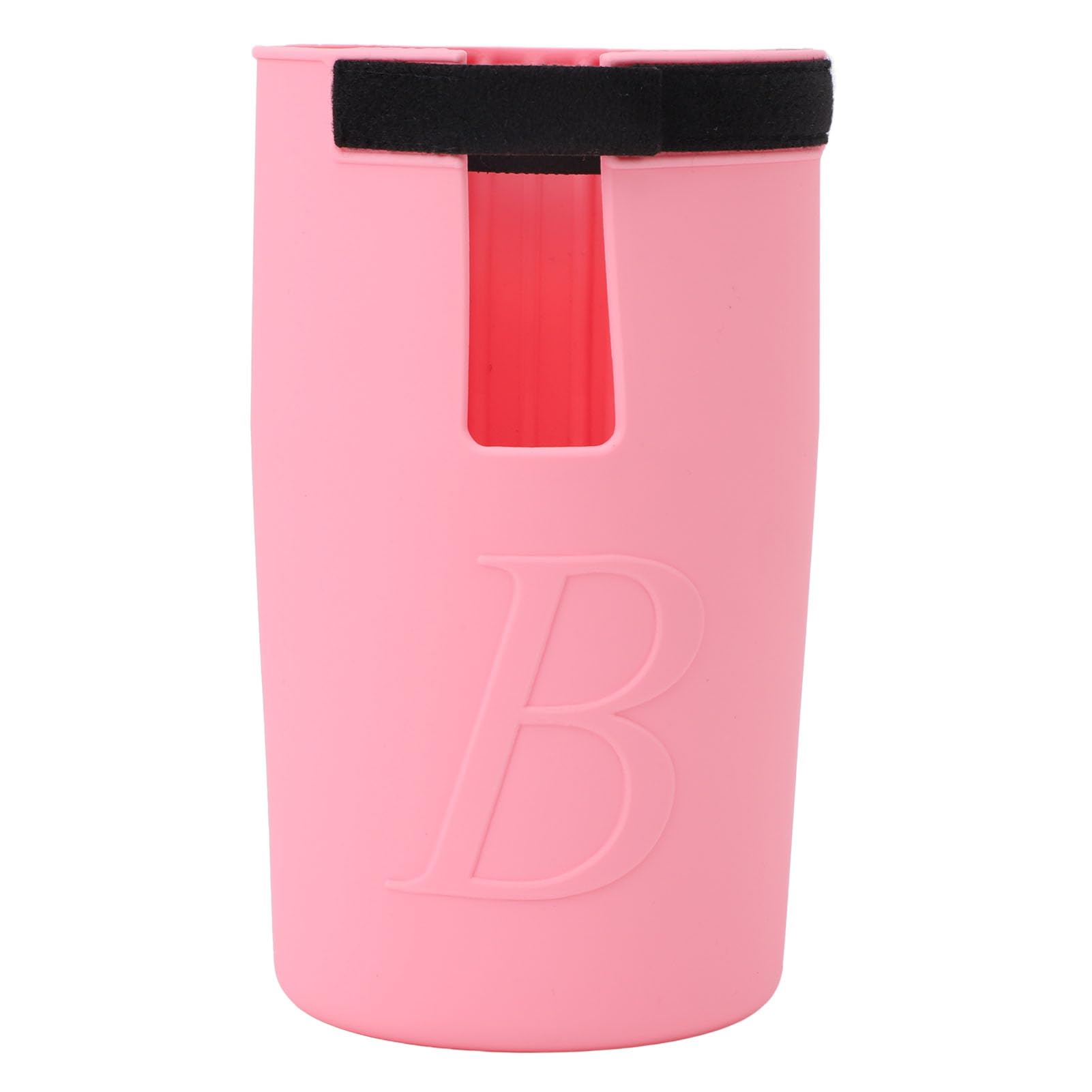 Kuuleyn Beach Bag Drinkhalter Strandbeutel Wasserflaschenhalter Strandbeutel Halter Silikon Verstellbares Strandbag Tasse Wasserflaschenhalter Ansatz (Pink) von Kuuleyn