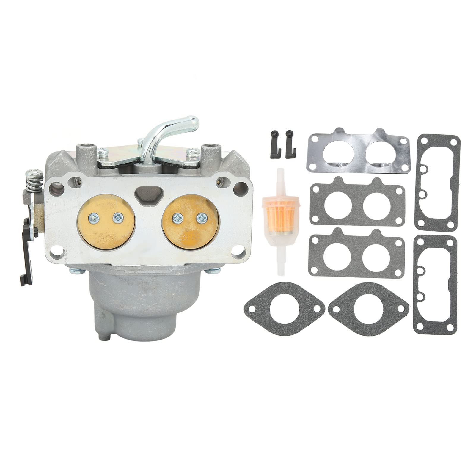 Kuuleyn Mäher Vergaser, Aluminiumgarburetor, Grasmäher Vergaser mit Ölfilter Vergaser Ersatz Vergaser für FH661V 22 PS für M1F FH680V von Kuuleyn