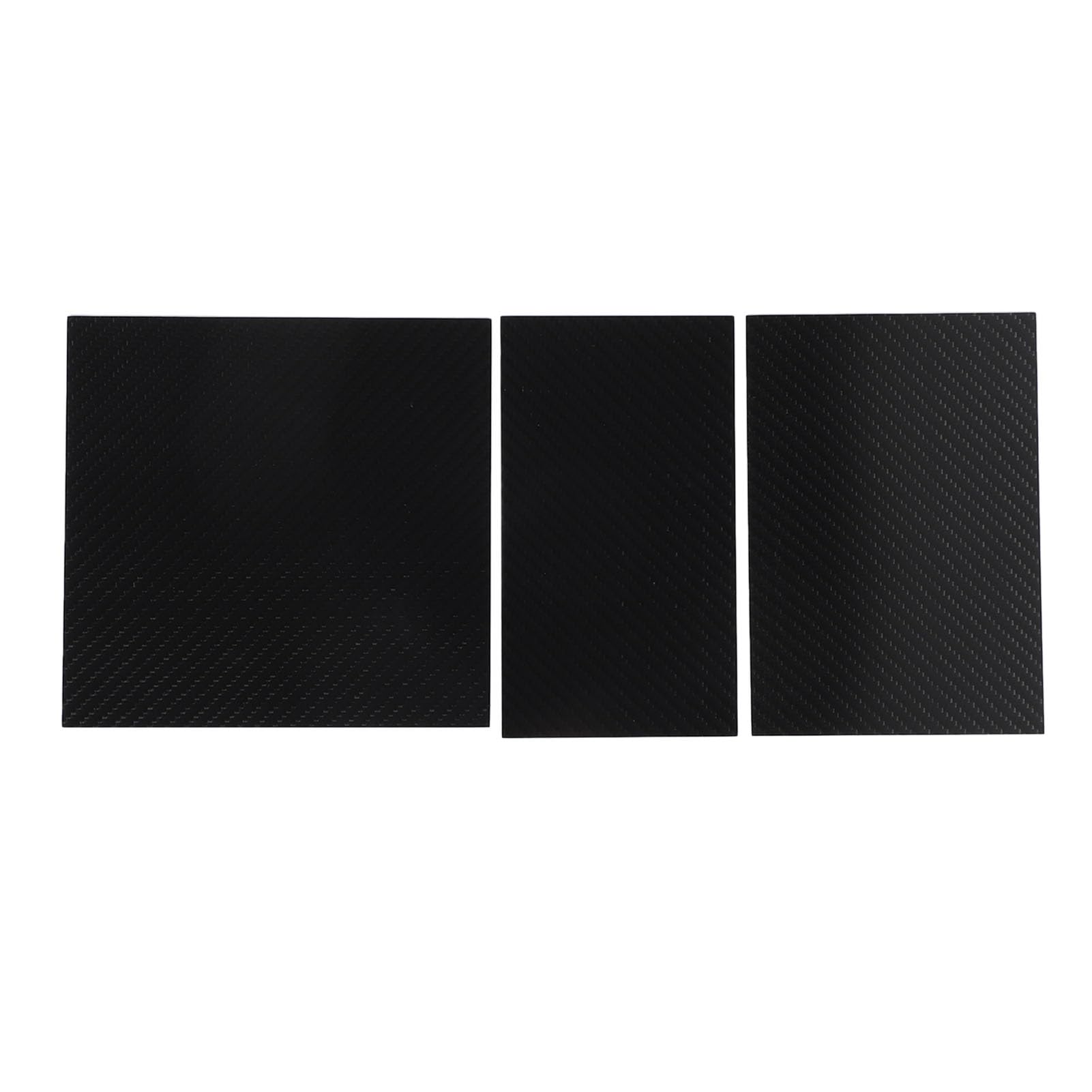 Kuuleyn Mittelkonsolen-Abdeckungs-Wrap-Kit, 3-teiliges Mittelkonsolen-Umhüllungs-Innendekorations-Carbonfaser-Mittelkonsolen-Abdeckungs-Ersatz für Highland 2024 (Glossy Black) von Kuuleyn