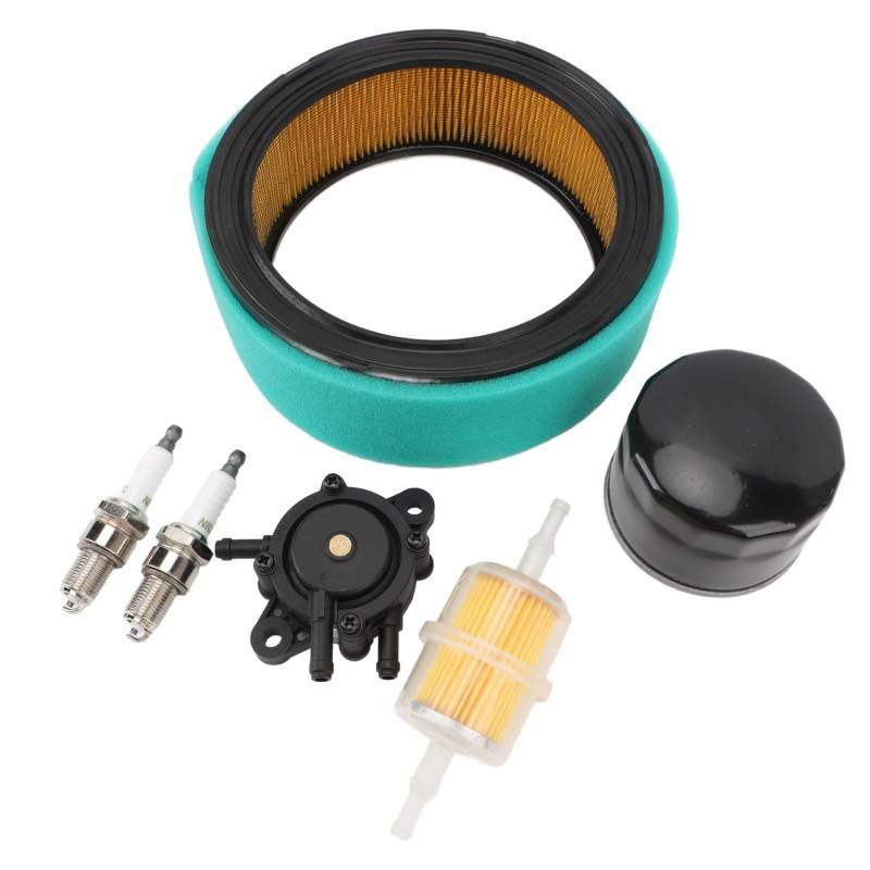 Kuuleyn Rasenmäher -Motorluftfilter, Luftfilter Ersatz 47 883 03 S1 Luftfilter für CH18 CH20 CH22 CH23 CH25 CV17 CV18 mit 24 393 16 s Kraftstoffpumpe von Kuuleyn