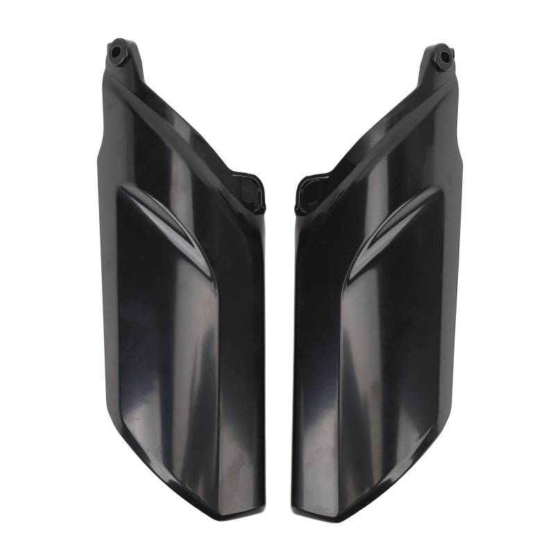 Motorcycle Front Fork Boots Shock Kuuleyn Pair of Front Suspension Fork Shock Cover Guard Protector Reduce Wind ABS Black for ER6N ER‑6N 2012 to 2016 von Kuuleyn