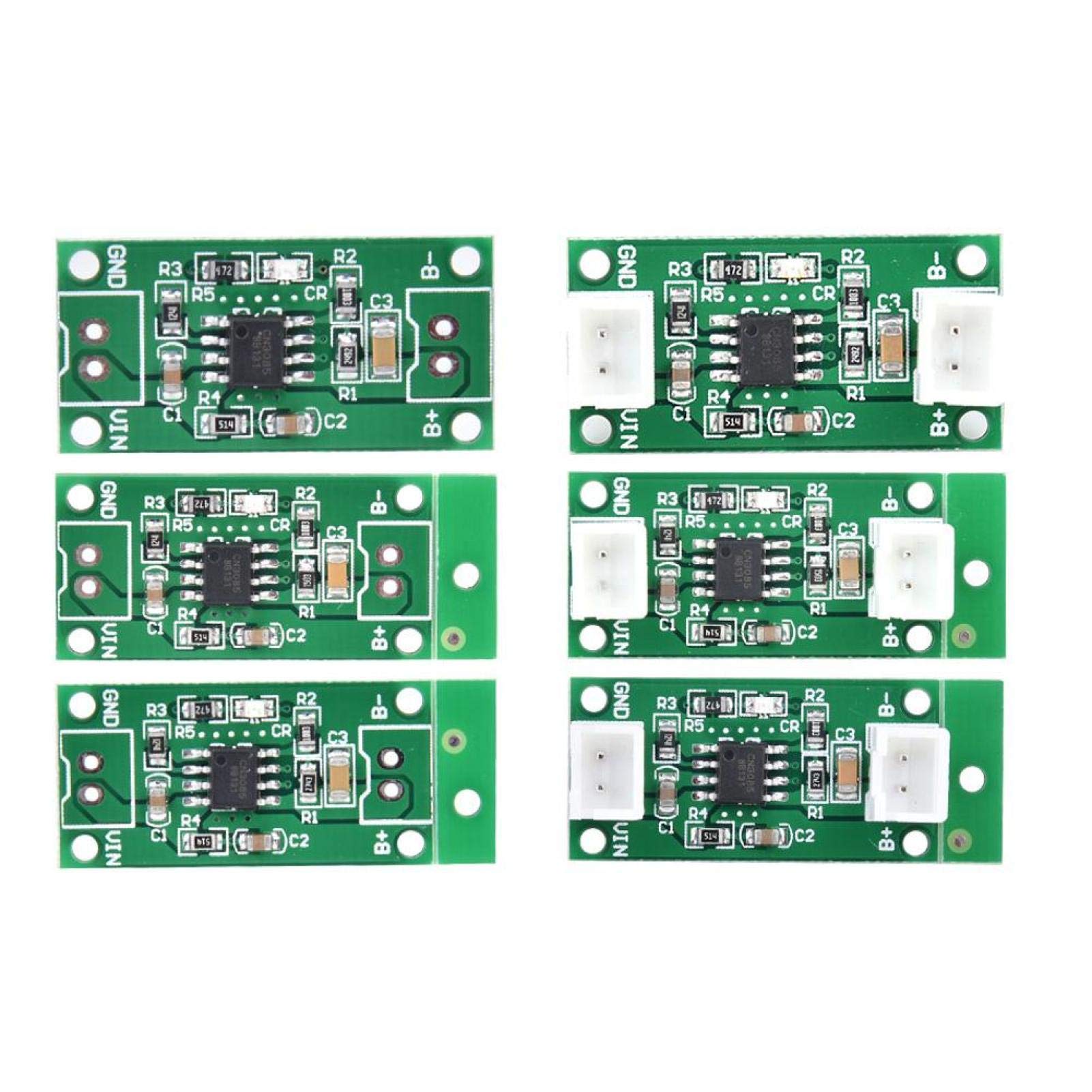 NiMH-Batterieladegerät, 1S/2S/3S NiMH-Batterie-Dediziertes Batterielademodul 1,5V 3V 4,5V CC CV-Ladefunktion(1S-Kein Terminal) von Kuuleyn