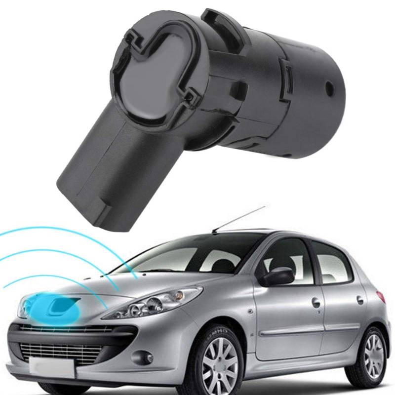 Pdc Parksensor, Auto Pdc Parkstoßstange Rückfahrsensor Einparkhilfe Parkstoßstange Rückfahrsensor Rückfahrsensor für Peugeot 207 7701062074 von Kuuleyn