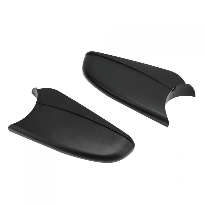 Rückspiegelgehäuse Basis, Außenspiegelabdeckung Untere Halterbasis Schwarz Abs Fit für Opel Astra H Mk5 04-09(Pair) von Kuuleyn