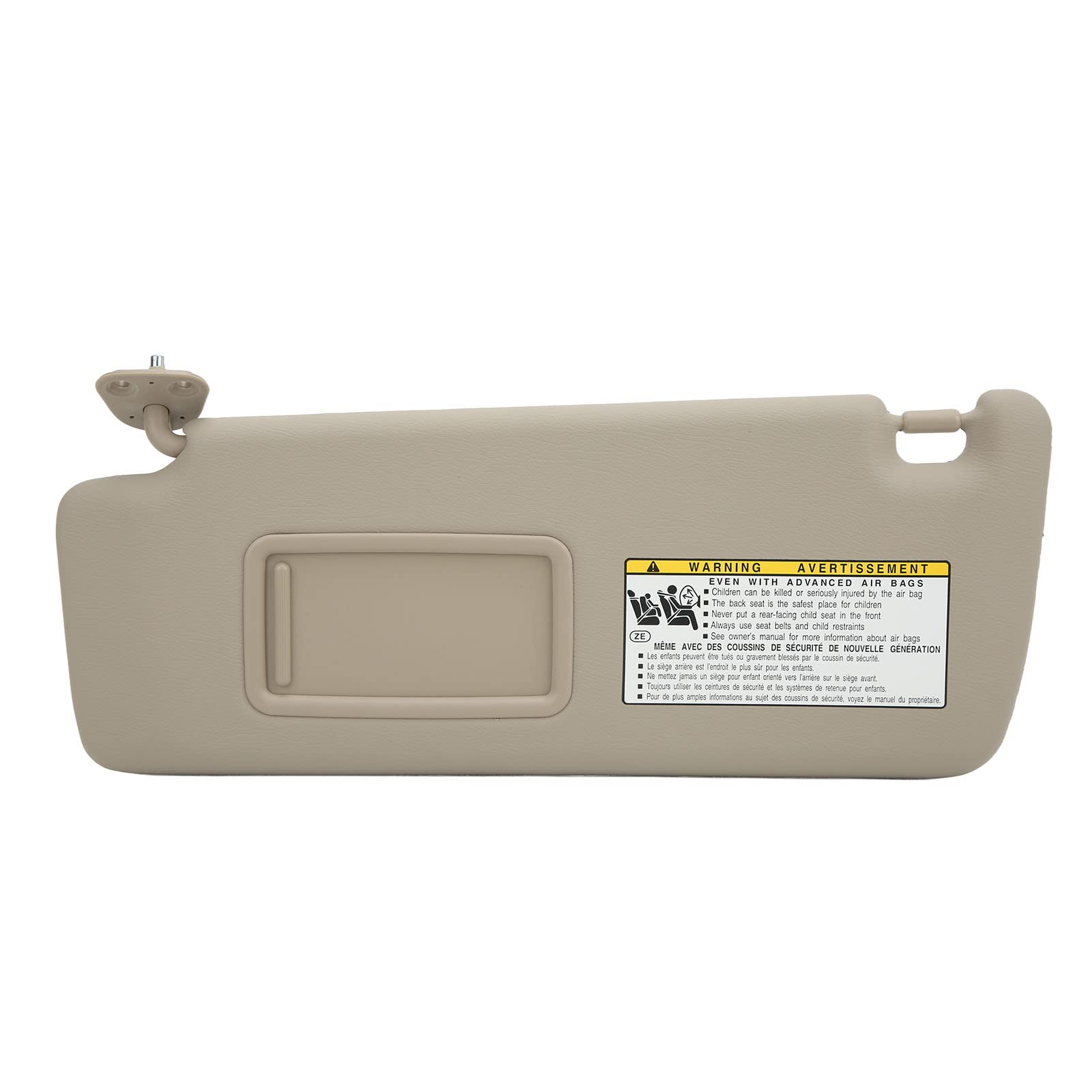 Sonnenblende für Beifahrerseite, Sonnenblende für Autoseite, Sonnenblende für Linke Fahrerseite, Beige 74320 48260 A0, Ersatz für 2004–2007 von Kuuleyn