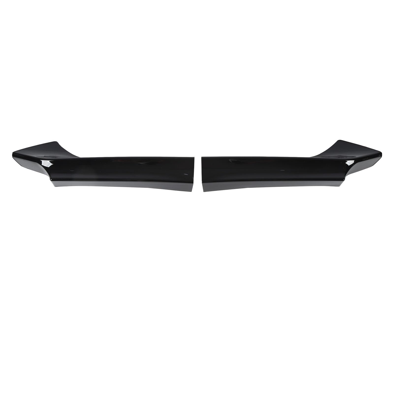 Vordere Stoßfänger Lippen, Vorderlip Stoßstange, vordere Stoßstange Lip Splitter vordere Stoßfänger Separate Spoiler Lip Splitter Cover für 2 Serien F22 F23 M Sport (Helles Schwarz) von Kuuleyn