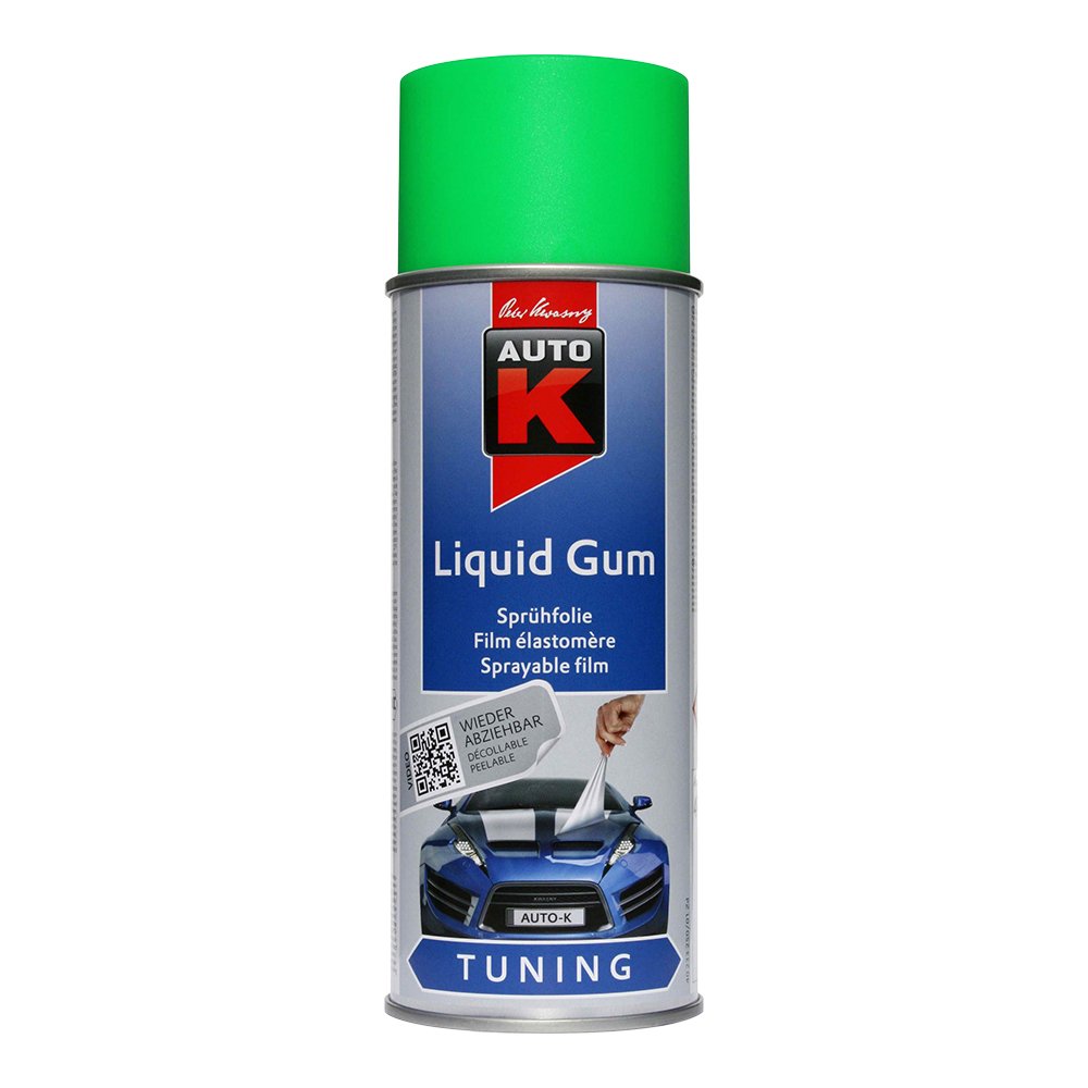 KWASNY 233 254 AUTO-K TUNING Liquid Gum Neon-Grün Lackspray 400ml von Kwasny